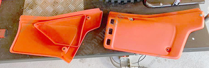 ide covers pair for Honda XR500R 1983 and 1984 -on the way to produce soon- - 